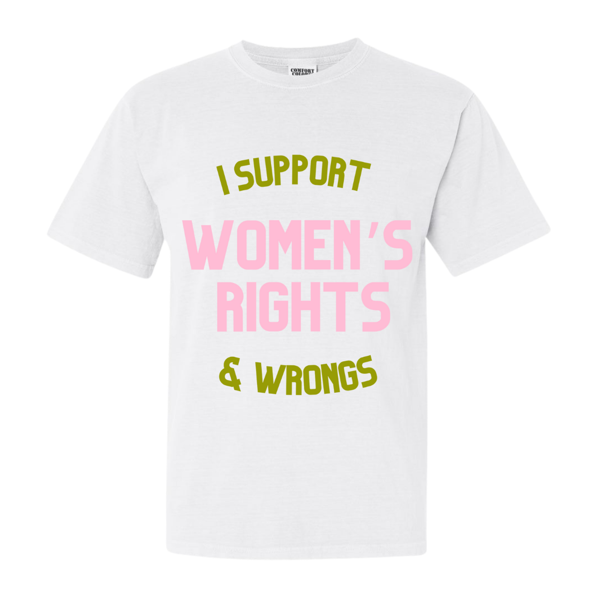 I Support Women’s Rights & Wrongs Shirt