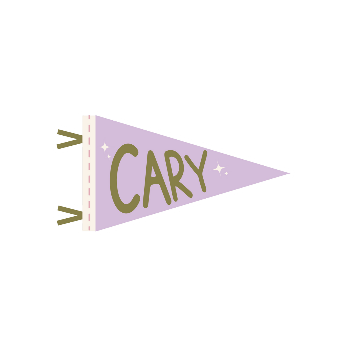 Cary Pennant Sticker