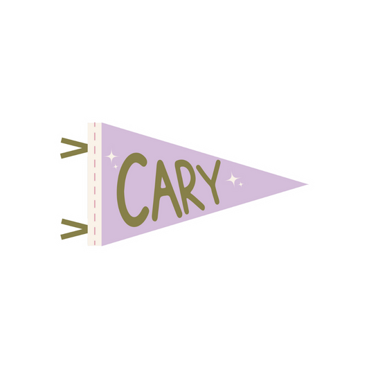 Cary Pennant Sticker