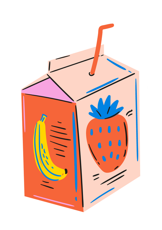 Juice Box Sticker