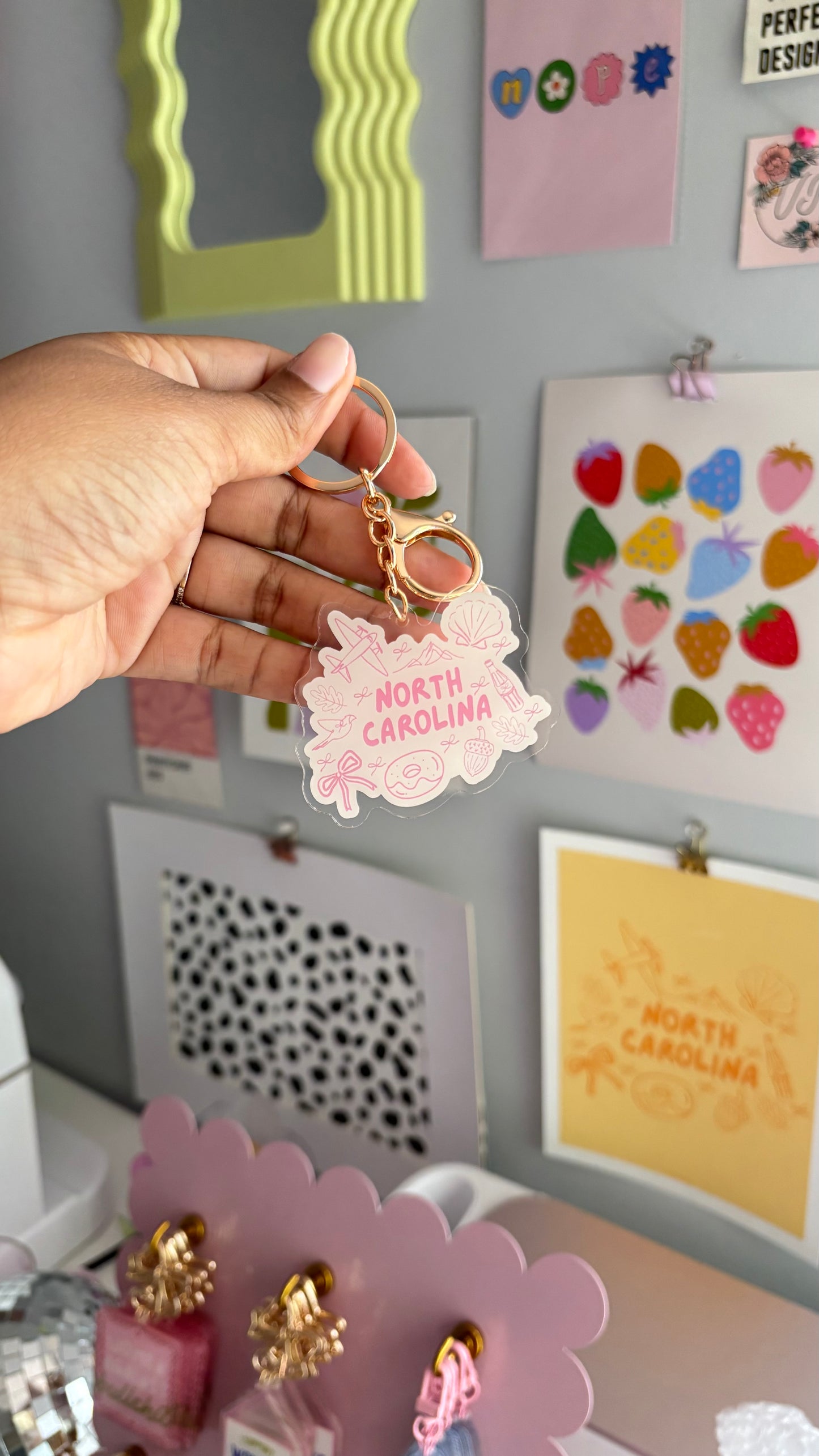NC Keychain
