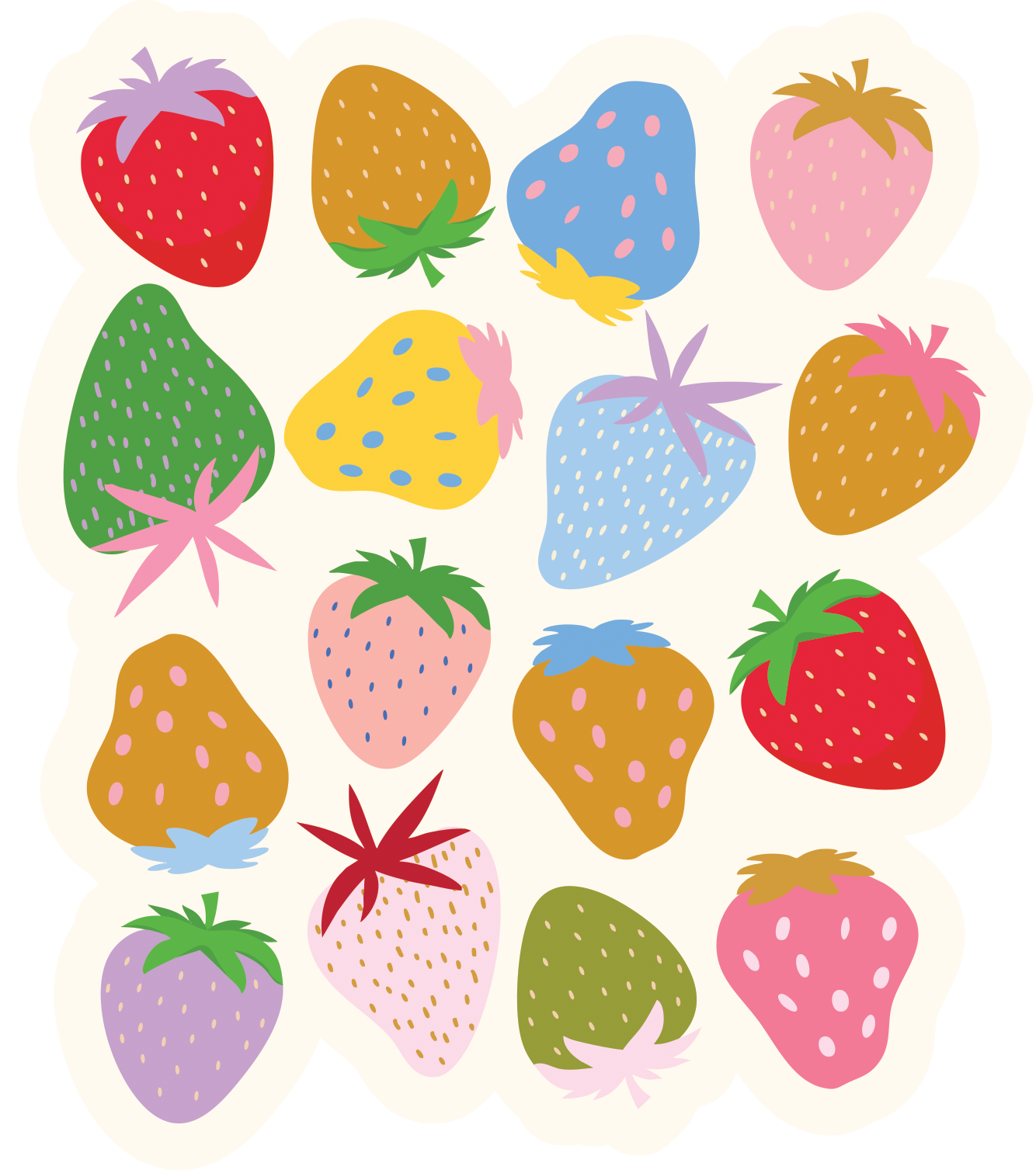 Strawberry Sticker