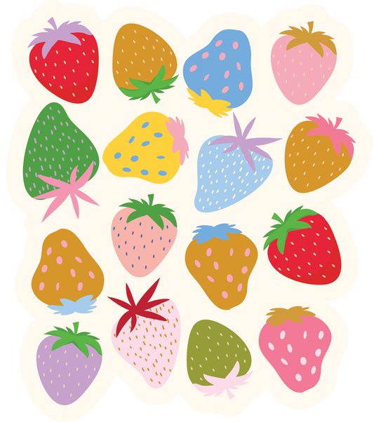 Strawberry Sticker